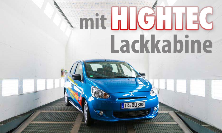 hightecLackkabine-neu hightec Lackkabine Autohaus Buschmann Service Reparaturen alle Marken